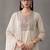 tailored women work motifs thread work cotton kurta with trousers & dupatta