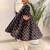 Black printed and pink farsi salwar