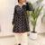 Black printed and pink farsi salwar