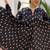 Black printed and pink farsi salwar