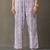 structured workwear women ethnic motifs printed regular cotton kurta with trousers