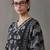 everyday workwear women ethnic motifs printed regular thread work cotton kurta with trousers & with dupatta