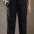 everyday workwear women ethnic motifs printed regular thread work cotton kurta with trousers & with dupatta