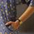 structured women floral printed regular cotton kurta with trousers
