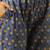 structured women floral printed regular cotton kurta with trousers