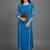 formal women ethnic motifs embroidered regular thread work kurta with trousers
