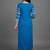formal women ethnic motifs embroidered regular thread work kurta with trousers