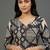office-wear women printed regular kurta with trousers