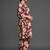 structured workwear women floral printed regular cotton kurta with trousers