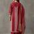floral printed straight cotton kurta & trousers sets