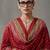 floral printed straight cotton kurta & trousers sets