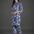 tailored women printed regular kurta with trousers