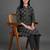 everyday classic women ethnic motifs printed regular kurta with trousers