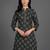 everyday classic women ethnic motifs printed regular kurta with trousers