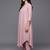 smart women empire silk crepe kurta with trousers