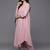 smart women empire silk crepe kurta with trousers