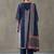 floral embroidered straight cotton kurta & trousers sets