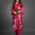 formal women floral printed regular chanderi silk kurta with trousers & with dupatta