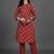 contemporary formal women ethnic motifs printed regular kurta with trousers