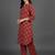 contemporary formal women ethnic motifs printed regular kurta with trousers