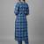 formal women ethnic motifs printed regular kurta with trousers