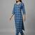 formal women ethnic motifs printed regular kurta with trousers