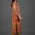 tailored women ethnic motifs printed regular chanderi silk kurta with trousers
