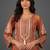tailored women ethnic motifs printed regular chanderi silk kurta with trousers