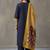 floral printed a-line cotton kurta & trousers sets
