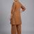 smart women ethnic motifs embroidered regular thread work kurta with palazzos