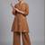 smart women ethnic motifs embroidered regular thread work kurta with palazzos