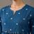 floral embroidered a-line cotton kurta & trousers sets