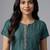 formal women ombre dyed pleated thread work kurta with trousers