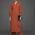 formal women regular silk crepe kurta with trousers