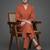 formal women regular silk crepe kurta with trousers