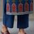 floral embroidered straight cotton kurta & trousers sets