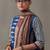 floral embroidered straight cotton kurta & trousers sets