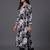 formal women floral printed panelled cotton kurta with trousers