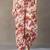 smart women ethnic motifs printed regular cotton kurta with harem pants