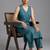 contemporary formal women regular kurta with trousers