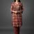 tailored women printed regular kurta with trousers