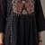 floral embroidered a-line cotton kurta & trousers sets
