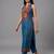 contemporary formal women ethnic motifs printed regular chanderi silk kurta with trousers