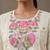floral embroidered a-line cotton kurta & trousers sets