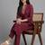 structured workwear women regular kurta with trousers