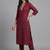structured workwear women regular kurta with trousers