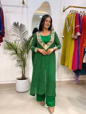 Emerald lehariya co-ord set 1