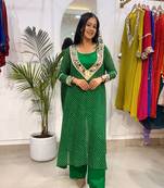 Emerald lehariya co-ord set