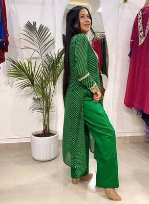 Emerald lehariya co-ord set 3