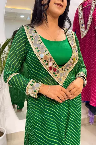 Emerald lehariya co-ord set